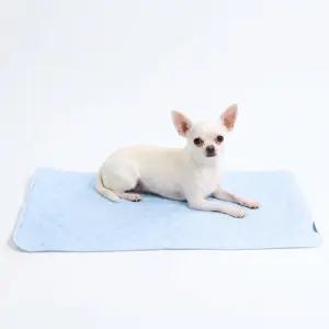 반려견용 스파크 발 쿨링 매트 대형 중형 및 소형견용 셀프 개 반려동물 패드 무독성 무젤 워셔블 베드