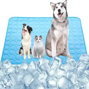 SOMOYA 반려견 셀프 쿨링 매트 반려동물 세탁 가능 패드 담요 수면 고양이 스 실크 무독성 통기성 침대