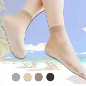 10켤레 여름 흘러내림방지 발목스타킹 출근용 보정 양말 중목