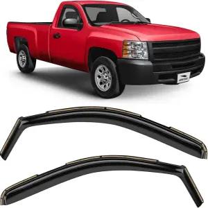 트럭용 보론 글래스 채널 내 내구성이 뛰어난 레인 가드 쉐보레쉐보레 실버라도/GMC 시에라 20072013