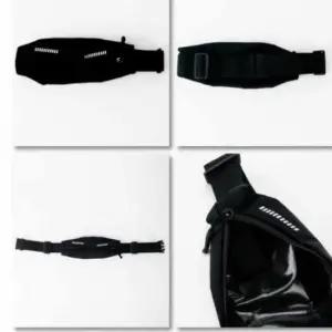 블랙 벨트백 러닝 힙색 가방 슬링백 허리 스포츠 휴대폰