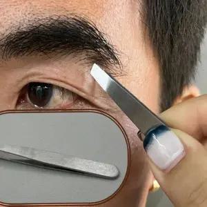 트위저 왁싱 눈썹정리 사선형 족집게 트위