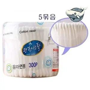 부드러운 아기 면봉 화장용 목욕 안전 면봉