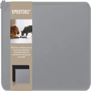 EPSTOEC 프리미엄 실리콘 반려견 사료 매트 볼 반려동물 패드 - 개와 고양이를 위한 미끄럼 방지 방수 및