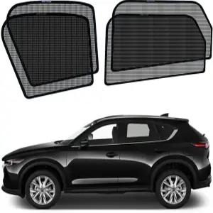 마쓰다 CX5 20172025 마그네틱 자동차 창문 그늘막 프라이버시 커튼 통기성 메시 자외선 차단