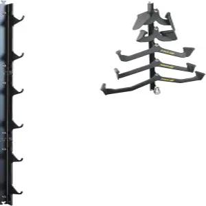 VAIIO 선반 풀다운 바 수납 원피스 몰딩 체육관 벽 정리함 대용량 랙 홈