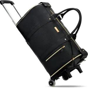 신발 파우치와 탈부착 가능한 어깨 스트랩이 있는 루쉬 트래블 컨버터블 캐리 온 의류 롤러백 2.0 개선된