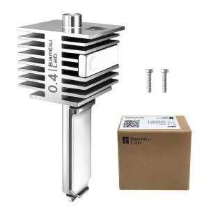 오리지널 대나무 실험실 A1 미니 핫엔드 스테인리스 스틸 올인원 키트 0.4mm 노즐 고속 프린팅 모든 금속