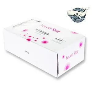 부드러운 소형 부직포 화장솜 피부 자극 없는