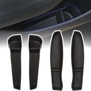 Tesla Model Y Juniper 액세서리 2026 2025용 도어 사이드 보관함 TPE 프론트 리어 인서트 트레이