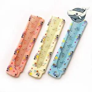 미니멀 접이식 꼬리빗 유니크 디자인 고급