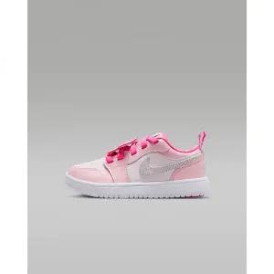 NIKE 조던 1 로우 알트 SE 리틀키즈 신발 핑크 글로우/핑크 블룸/하이퍼 오렌지/라이트 아쿠아 II0594600 2
