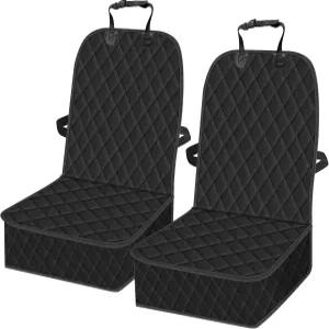 페뮤어 2팩 반려견용 자동차 앞좌석 커버 방수 반려동물 카시트 프로텍터 미끄럼 방지 시트 트럭 및 SUV용