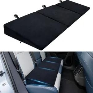 JZHLA 카시트 웨지 쿠션 3Pcs 편안한 카백시트 갭 필러 여행용 트럭 캠핑 사무실 및 낮잠을 위한 자동차 폼