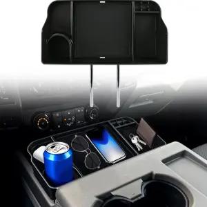 20112026 포드 F150F650 슈퍼 듀티 액세서리용 점프 시트 앞좌석 헤드레스트 정리함 깊은 컵 홀더 케이블