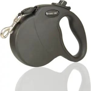 소형 중형 대형견을 위한 안전 잠금 내구성 나일론 벨트가 있는 접이식 개 목줄 핸즈프리 조절 가능한 길이