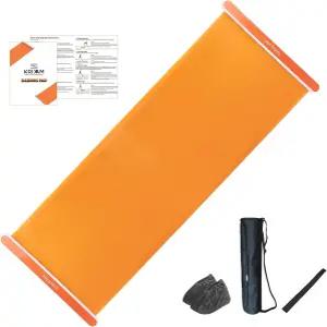 프로와 초보자를 위한 두 쌍의 부티와 슬라이딩 범퍼가 있는 슬라이드 보드 운동 장비