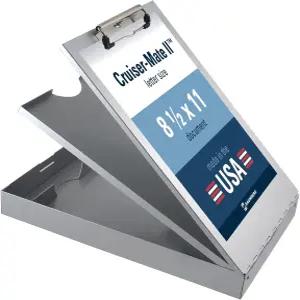 저장 공간이 있는 손더스 메탈 클립 레터 사이즈 헤비 듀티 계약자 등급 로우 프로파일 듀얼 스토리지 폼