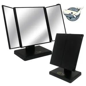 접이식 삼면거울 소형 파물거울 탁상용 미용거울