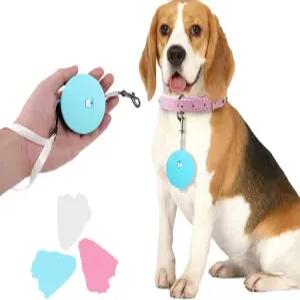 9.8피트 강도의 나일론 테이프로 최대 22파운드의 소형 및 중형견용 접이식 개 목줄 핸즈프리 휴대용 경량