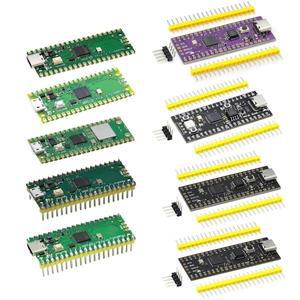 공식 라즈베리 파이 피코 보드, RP2040 듀얼 코어 264KB ARM 저전력 마이크로 컴퓨터, 고성능 Cortex-M0 +