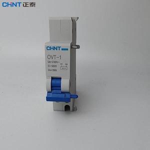 CHINT OVT-1 NB1-63 NU6-III 영구 및 순간 과전압 보호기 단상 MCB 10A 16A