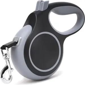 26피트 길이의 접이식 개 목줄 최대 110파운드의 반려견을 위한 튼튼한 훌륭한 미끄럼 방지 고무 처리