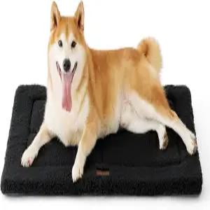 대형견을 위한 침대 세척 가능한 반려견 상자 부드러운 폼 바닥 애완동물 매트 다용도 경량 패드 케이지용
