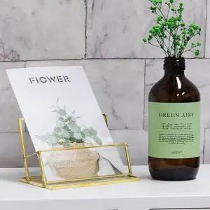 메모꽂이 카페 안내문 홍보물 꽂이 홀더 메탈 명함집 명함홀더 악세사리보관함