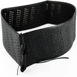 블랙 레이스 온 스티어링 휠 커버 그립 클래식 스트레치 액세서리 자동차