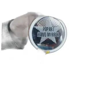 [골드스마일]휴대용 핸드미러 미용 거울 구매 소품 팝아트 스타일