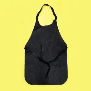 SFr 두꺼운 부직포 앞치마 검정