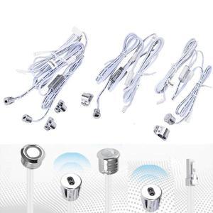 LED 조집열판기 리세스형 터치 센서 스위치, 단추 제어, 무단 스트립, DIY 침대용, 맞춤형, 5V, 12V, 24V