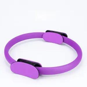 전신 운동을 위한 DAWLINK 필라테스 링 14인치 가정용 토닝 및 근력 경량 매직 서클 허벅지 팔 코어를