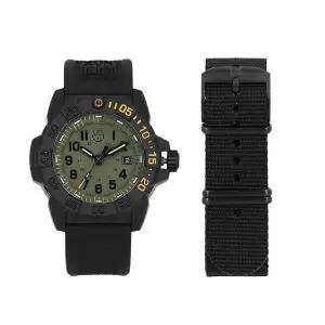 루미녹스 XS.3517.NSF.SET 네이비 씰 밀리터리 다이버 추가 스트랩 세트 남성 우레탄시계 3166949