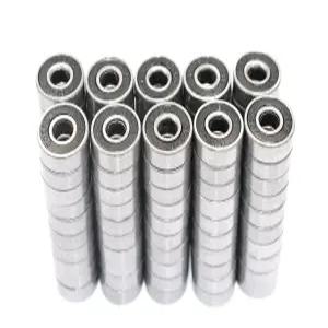 FGen 100pcs 저소음 모터 전용 608RS 스케이트보드 베어링 핑거팁 자이로 특수