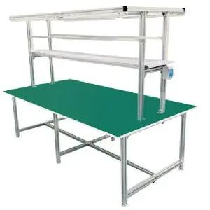 프로파일 포장대 작업대 정전기 240x120x180 알루미늄 양면형