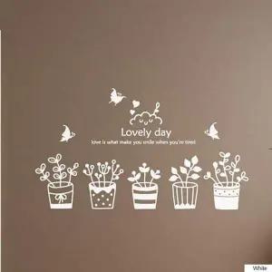 러블리 데이 월데코스티커 화이트