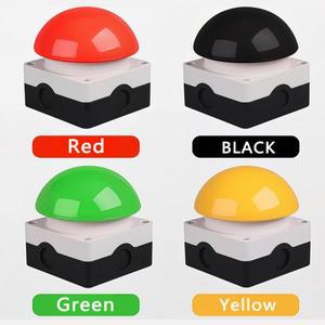 1/5/10 Pcs EFAK 페달 스위치 AC/DC 방수 방진 비상 정지 자체 재설정 잠긴 NO/NC 버섯 푸시 버튼