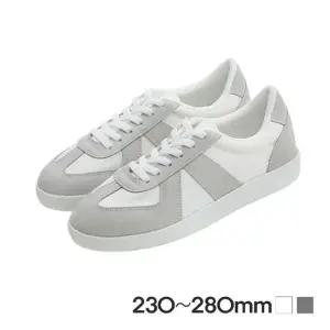 남녀공용 둥근코 편안한 발볼 깔끔한 스니커즈운동화 남성 스니커즈 키높이 스니커즈