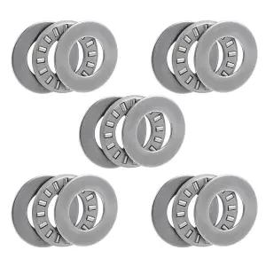 세탁기 1/2인치 보어 15/16인치 OD 5/64인치 폭 5pcs의 uxcell TC815 스러스트 니들 롤러 베어링