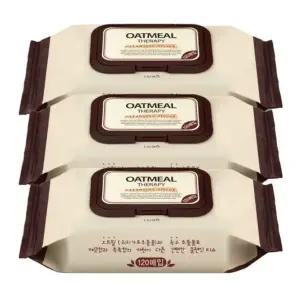 칼미아 오트밀 클렌징티슈120매x3개