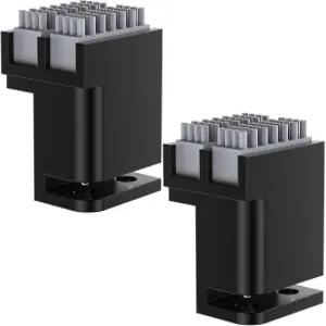 밤부랩 P1S/P1P/X1C/X1E 3D 프린터용 BIQU 2PCS 팬더 노즐 브러시 키트 플러그인 플레이 필라멘트 청소용