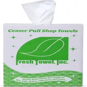 프레시 타월 울트라 스트롱 센터 풀 샵 - 300개들이 한 상자 일회용 청소 흰색 9 x 12 인치 FT500