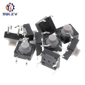 자동 실리콘 TACT 푸시 버튼 스위치 8X8x5mm 4PIN 마이크로 키 전원 촉각 8x8x5MM