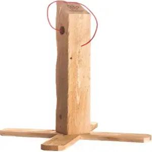 내추럴 스크래치 고양이 포스트-24 시더