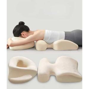 안면 베개 가슴 쿠션 마사지 안마 특수 베드 아이보리 침대