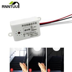 MRSK50A 홈 개선 스마트 스위치 모듈 220V 감지기 사운드 음성 센서 지능형 자동 켜짐 꺼짐 전등 액세서리