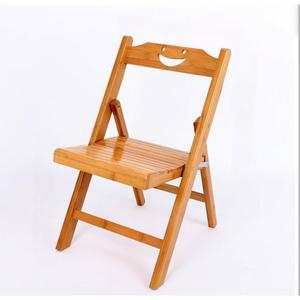 접이식 스마일 의자 대나무 캠핑 나무 휴대용 벤치 경량 인테리어 홈 작은 낚시 우드