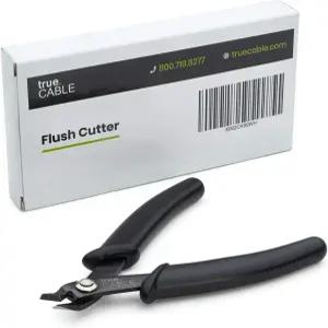진정한 CABL 정밀 샤프 플러시 커터 1팩 이더넷 케이블 준비용 와이어 커팅 플라이어 전자제품 보석 및